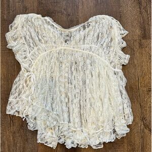 Free People lace top